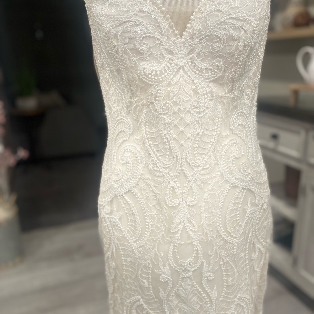 NWT Maggie Sottero BEADED MERMAID WEDDING Gown - Picture 9 of 13